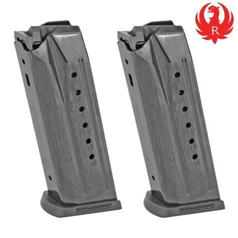 Ruger Security 9 9mm 15 Round Magazine 2 Pack The Mag Shack