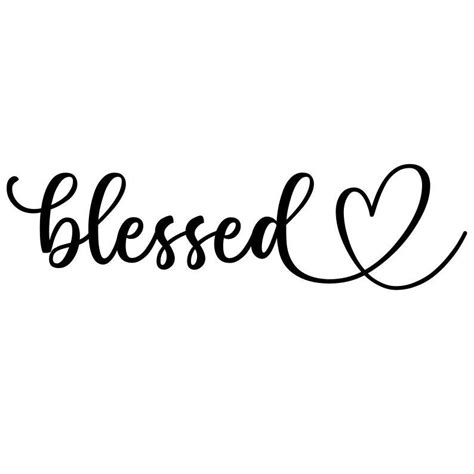 Blessed Svg Blessed Heart Svg Blessed Door Sign Svg Digital Etsy Ireland