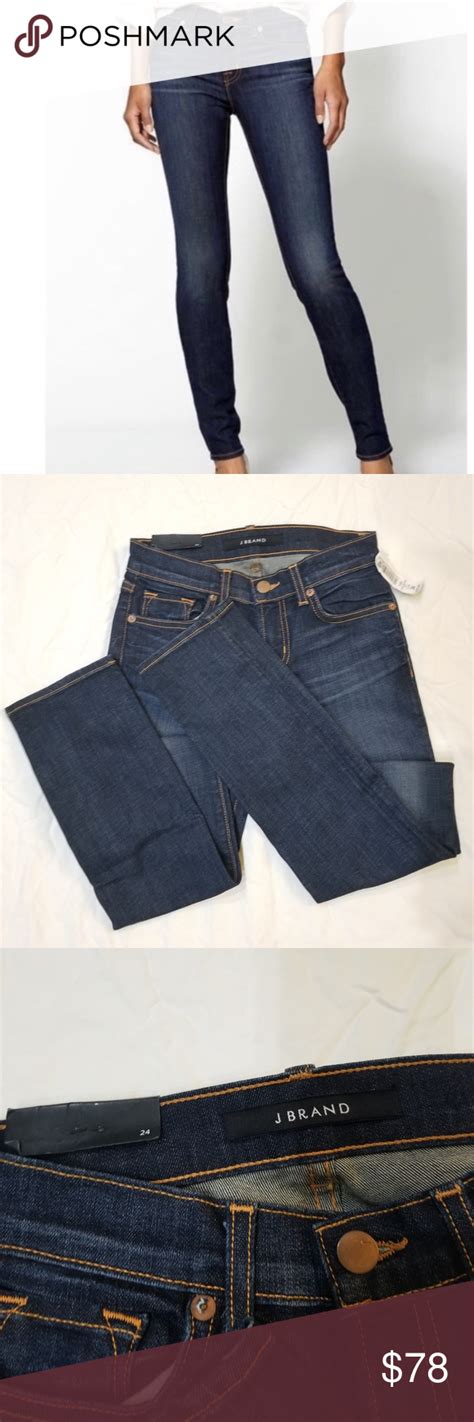 NWT J Brand Dark Wash Vintage Skinny Jeans U1 In 2020 Skinny Jeans