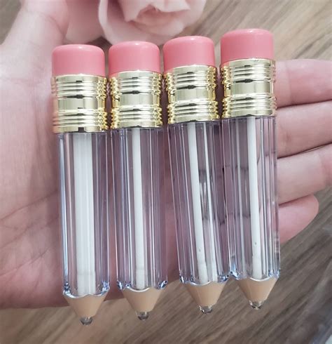 5ml Empty Lip Gloss Tube Container Clear Lip Balm Tubes Pencil Etsy