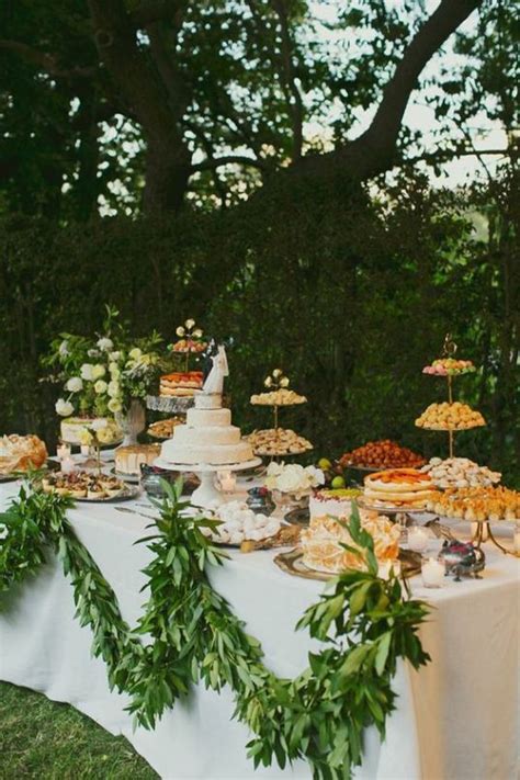 34 Awesome Wedding Dessert Table Décor Ideas - ChicWedd