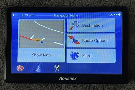 Aonerex Gps Navigation 7 Inch Touch Screen Vehicle Gps Navigation Ebay