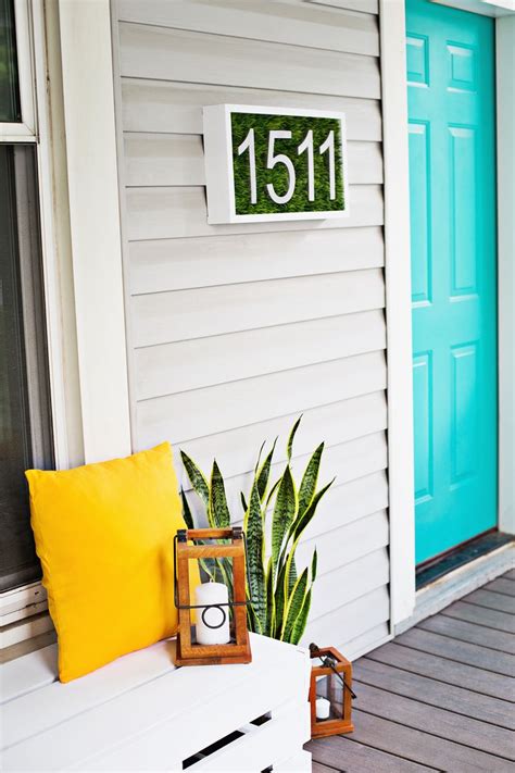 Although it shares some similarities with mnist. Modern House Number DIY - A Beautiful Mess
