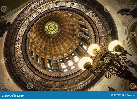Dome Of State Capitol Stock Photo Image Of Classical 19738994