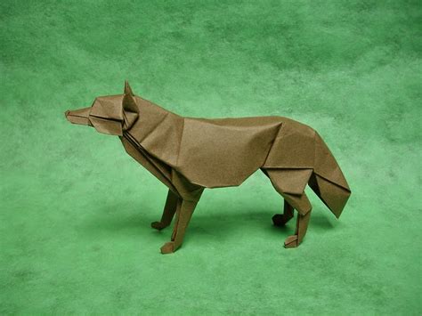 Easy Origami Wolf ~ Origami Instructions Art And Craft Ideas