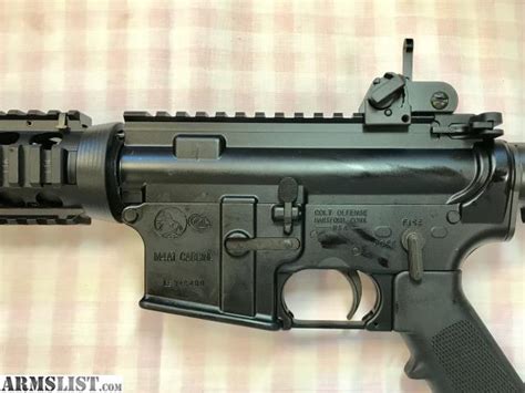 Armslist For Sale Colt M4a1 Socom Carbine Le6920