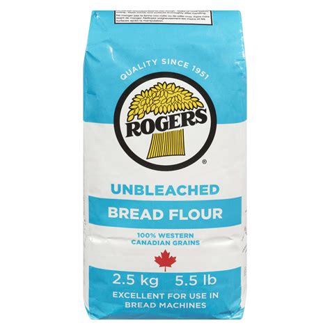 Unbleached Bread Flour 25kg Rogers Foods