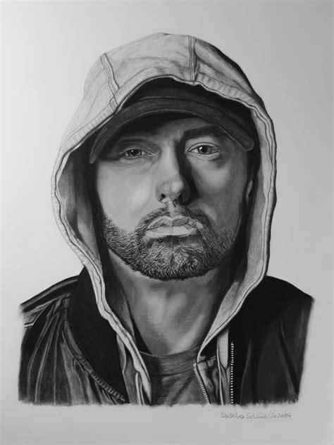 Eminem Drawing By Sascha Schuerz By Saschaschuerz On Deviantart