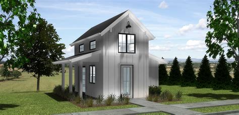 Teeny Tiny House Plan With Bedroom Loft 62571dj