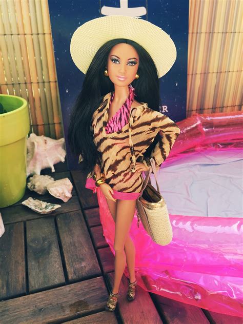 Im A Barbie Girl Black Barbie Barbie Dolls Barbie Basics Face Mold 50 Shades Kayla Lea