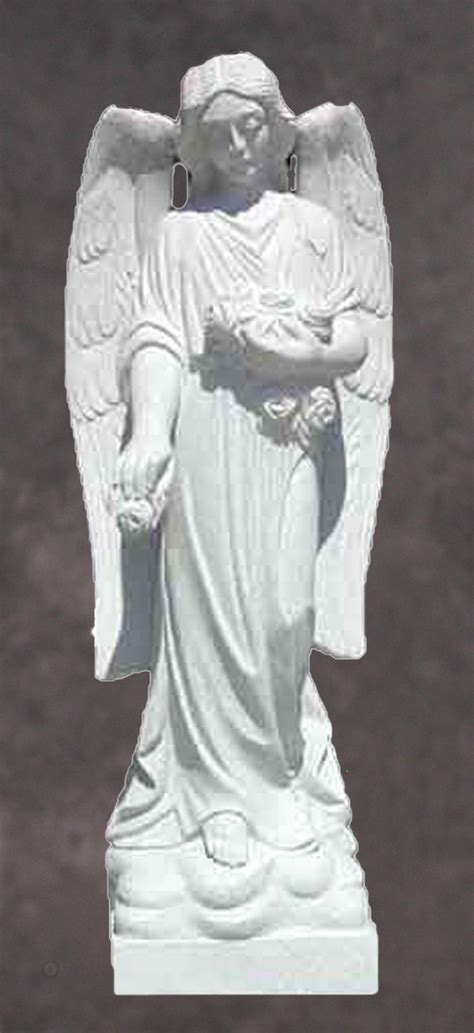 Hand Carved Granite Angel Statues
