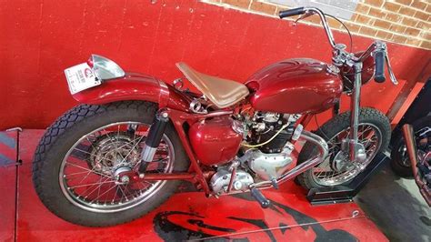 Pre Owned 1956 Triumph Thunderbird Bobber Motorcycle In Denver 1559