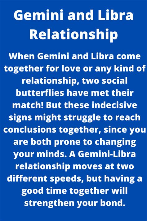 Libra And Gemini Libra Relationships Gemini Relationship Gemini And