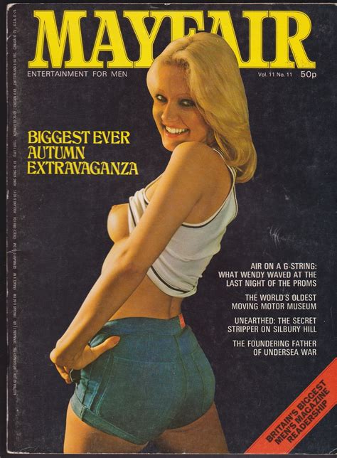 Vintage Mayfair Vol11 No 11 Adult Magazine 1976 Etsy
