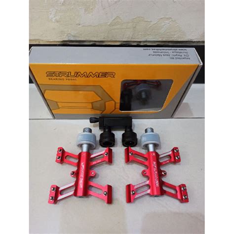 Jual Pedal Qr Quick Release Sepeda Lipat Strummer 750f 4 Warna Shopee