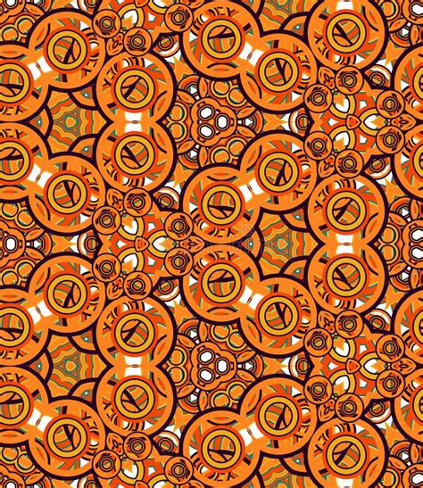 Kaleidoscope Seamless Pattern Colorful Geometric Abstraction On White