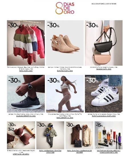 Cuándo son los 8 días de Oro El Corte Inglés 2021 ...