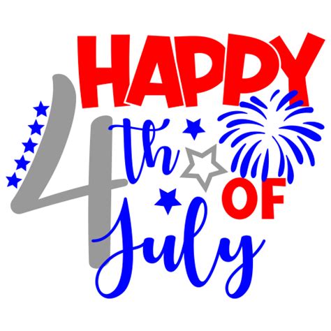 Happy 4th Of July Logo Svg Download Happy 4th Of July Logo Vector File Online Png Svg Cdr