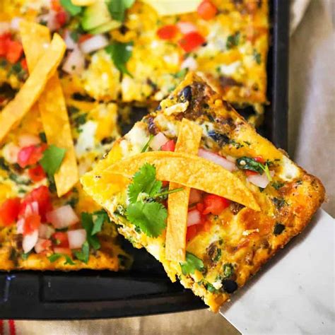 Sheet Pan Mexican Frittata With Video How To Feed A Loon
