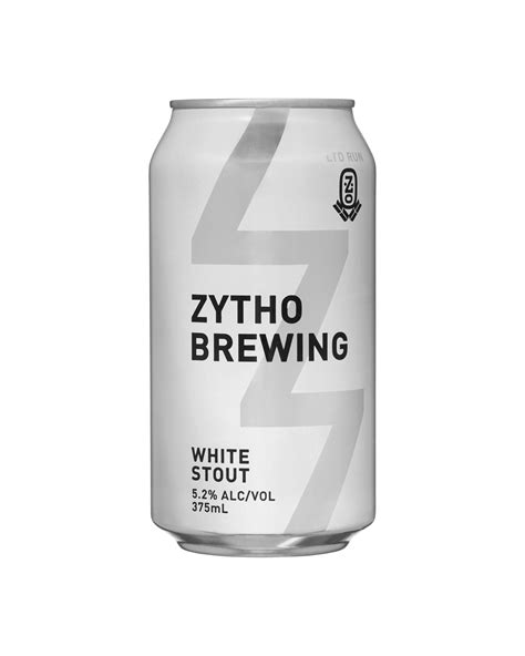 Zytho Brewing Brewing White Stout Can 375ml Unbeatable Prices Buy