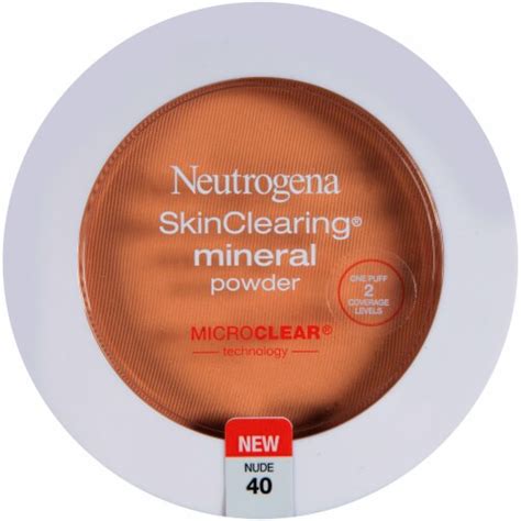 Neutrogena SkinClearing 40 Nude Mineral Powder 1 Ct Harris Teeter