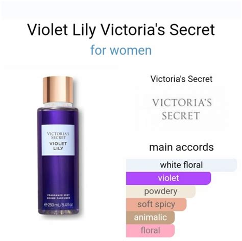 Victorias Secret Bath And Body New Discontinued Violet Lilly Fine Fragrance Mist Victorias