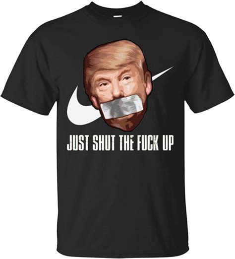 Just Shut The Fuck Up Funny 86 45 Anti Donald Trump T Shirt Impeach