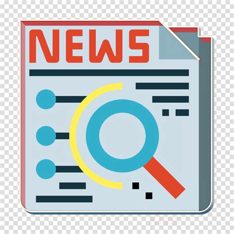 News Icon Newspaper Icon Clipart Line Circle Rectangle Transparent