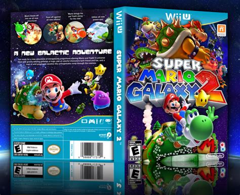 Super Mario Galaxy 2 Wii U Box Art Cover By Adhiboy Super Mario