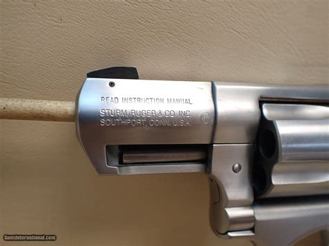 Ruger Sp101 357magnum Revolver 225 Barrel Stainless Steel Bobbed