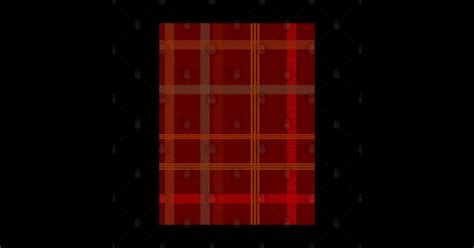 Fall Plaid Pattern Autumn Colors Sticker Teepublic