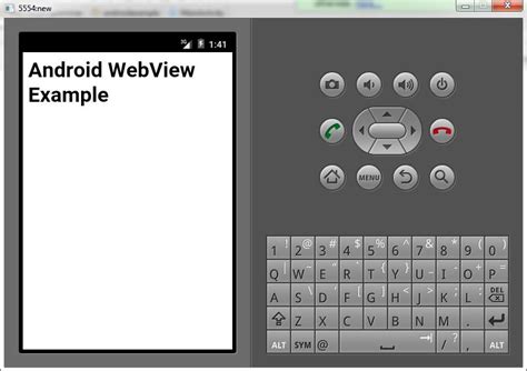 A android webview is a view that displays any website to your android application. Android WebView Example - The Crazy Programmer
