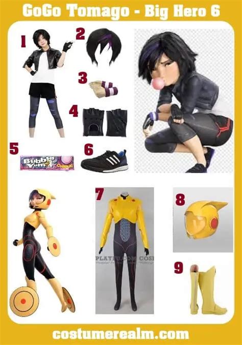 How To Dress Like Dress Like Gogo Tomago Guide For Cosplay And Halloween