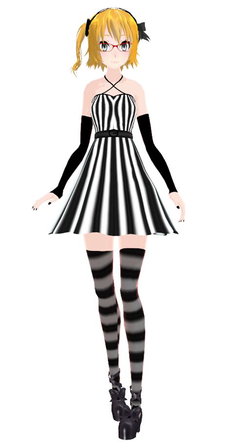 Mmd Newcomer Momo Kisaragi Monochrome By Sapphirerose Chan On