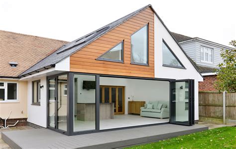 Bungalow Extension With Bespoke Window Designs Odc Glass