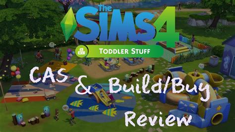 The Sims 4 Toddler Stuff Cas And Buildbuy Review Youtube