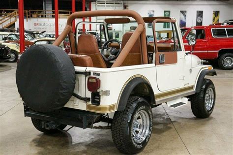 1983 Jeep Cj 7 Laredo 213923 Miles White Jeep 42l I6 Automatic