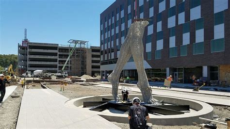Controversy Around 55 Foot Tall Nude Woman Sculpture In San Leandro Continues Rbayarea