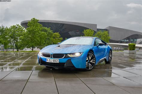 Photoshoot Bmw I8 In Protonic Blue