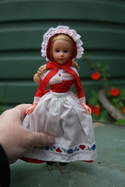 Vintage Dutch Costume Doll In Perfect Condition Etsy