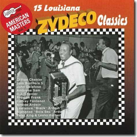 15 Louisiana Zydeco Classics Various Artists Arhoolie Cd 105 Down