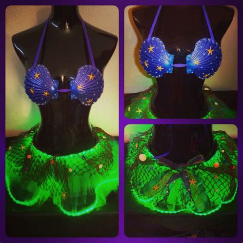 seriously this is awesome mermaid fashion rave girls edm outfits