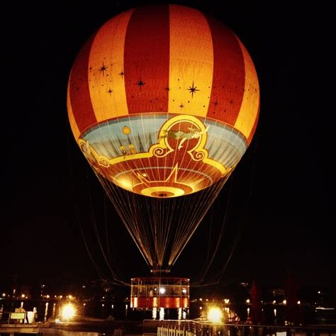 Characters In Flight Hot Air Balloon Ride Downtown Disney Orlando Fl