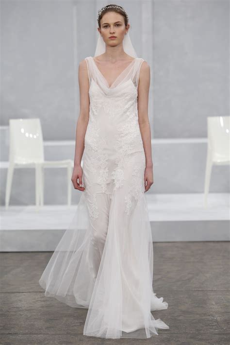 Monique Lhuilliers Spring 2015 Wedding Dress Collection