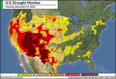 2020 Saw The Worst Drought Conditions Across The Us In Seven Years