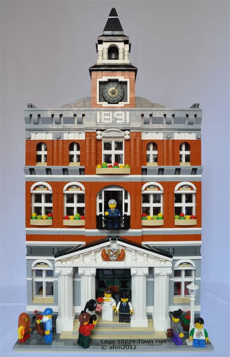 Lego 10224 Town Hall A Photo On Flickriver