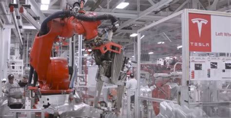 A 90 Second Tour Inside The Tesla Factory Video