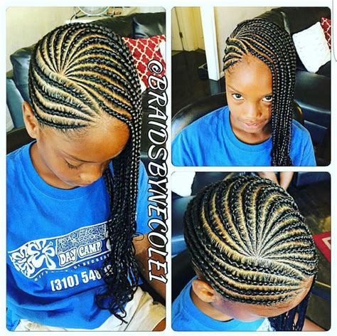 They have a beautiful appearance too. Children's Cornrows | Natural Hair Style Braids ...