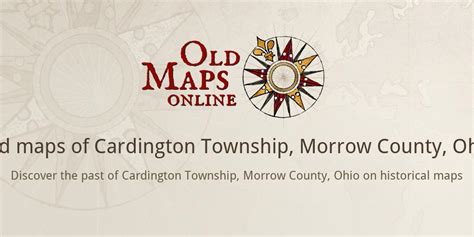 Old Maps Of Cardington Township