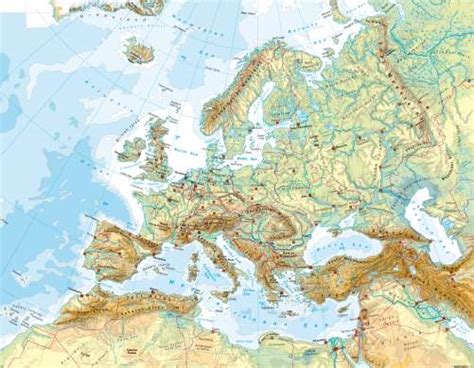 Mountains In Europe Map Zone Map